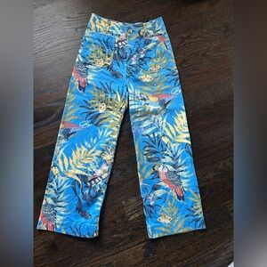 Anthropologie Maeve The Colette Linen Blend Pant